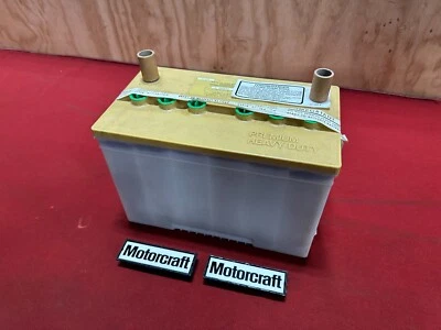 NOS MOTORCRAFT GOLD G-27F BATTERY FORD LINCOLN MERCURY MUSTANG TRUCK BRONCO - Image 1 of 4