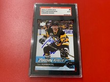 Tom Kuhnhackl  2016-17 Upper Deck Young Guns Rookie Card Signed Auto SGC 