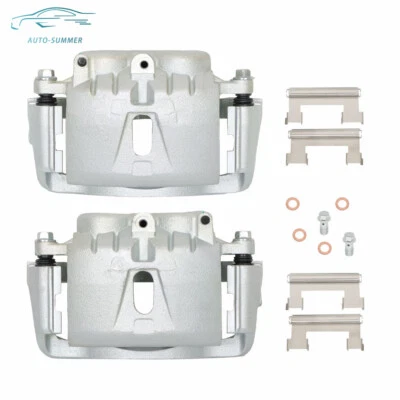 2x For Chevrolet Silverado Express 3500 GMC Savana Front Brake Caliper w/Bracket - Image 1 of 4