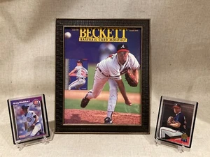 Greg Maddux, Cubs, Braves SET-Framed 8X10 Photo, 89 Donruss #373, 93 Leaf #326 - Picture 1 of 7