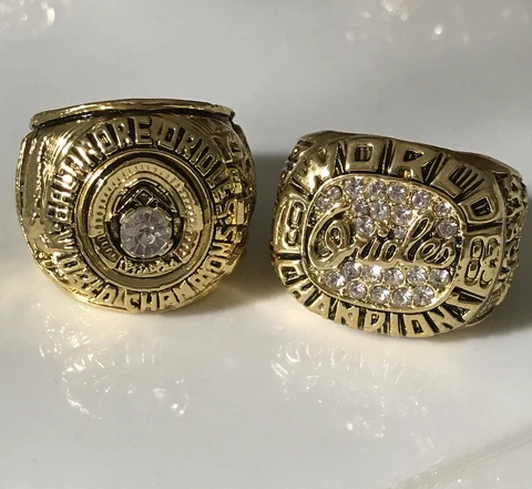 Baltimore Orioles World Series Championship Stadium Rings Cover