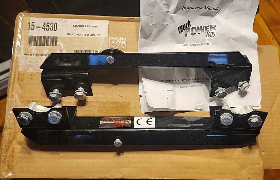 Cycle Country montaje arado Suzuki Quad Master 4 X 4 ATV (2000 a 2001) NUEVO #WH Foto 1 de 1