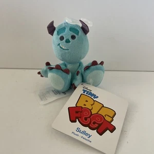 Disney Store Sulley Monsters Inc Tiny Big Feet Plush w/ Tag 4" - Picture 1 of 3