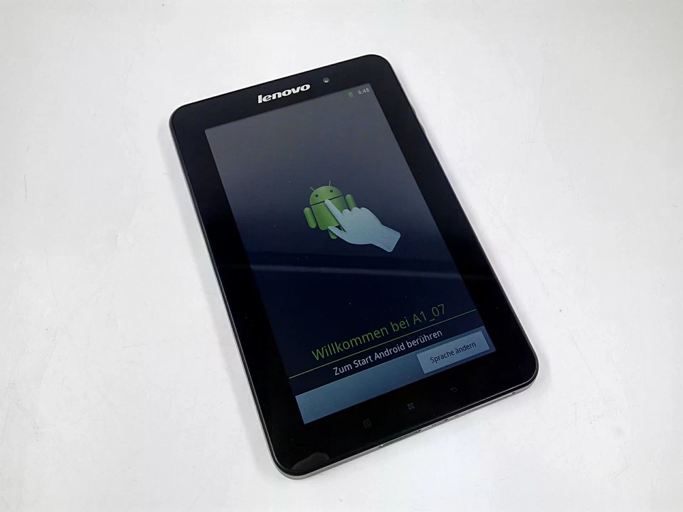 Tablet Lennovo IdeaPad Tablet A1 16GB 512MB Ram 7" TFT Android 2.3 Negro - Imagen 1 de 4