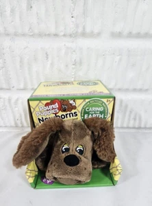 Pound Puppies Newborn Brown Puppy Dog Fuzzy Ears Plush Zany Classic 80s 2023 - Picture 1 of 5