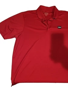 Toro Performance Tri-Mountain Polo Black Red 2xl Xxl - Picture 1 of 4
