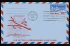 Us Fdc #Uc32a Artmaster 1958 Saint St. Louis Mo Jet Air Letter Aerogramme
