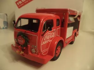 Camion consegna Natale Danbury come nuovo 1:24 anni 50 Coca-Cola in scatola - Foto 1 di 9