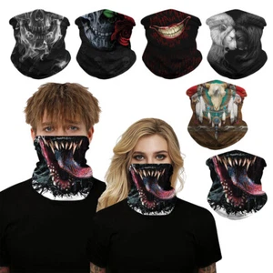 Cycling Riding Half Face Mask Balaclava Fishing Motorcycle Biker Neck Tube Scarf - Picture 1 of 19