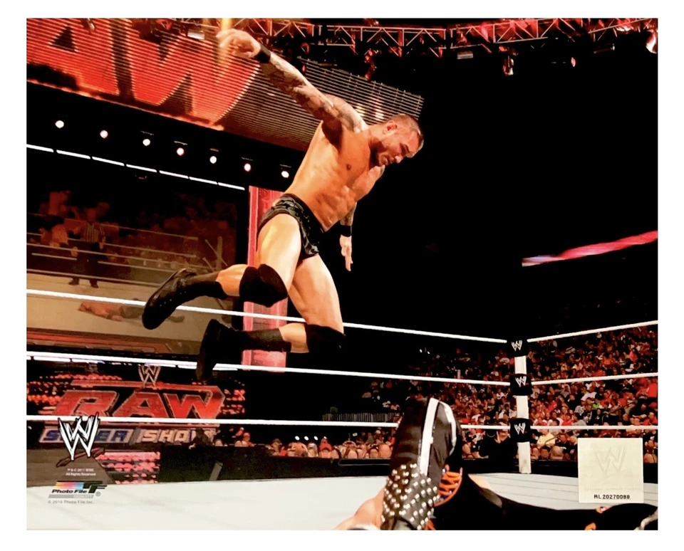 WWE РЭНДИ ОРТОН ОФИЦИАЛЬНЫЙ ЛИЦЕНЗИРОВАННЫЙ 8 X 10 ФОТО ОРИГИНАЛЬНОЙ РЕСТЛИНГА ФОТО ФАЙЛ RKO 3 - Изображение 1 из 1