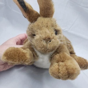 Vintage Smithsonian Snowshoe Hare Plush Wild Heritage Stuffed Animal Rabbit 10" - Picture 1 of 8