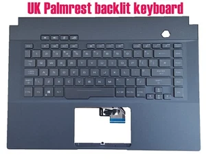 Teclado retroiluminado con reposamanos del Reino Unido para Asus GX502G GX502GV GX502GW - Imagen 1 de 2