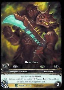 World of Warcraft TCG Heartless (Extended Art) - Fields of Honor 174/208 - Picture 1 of 2