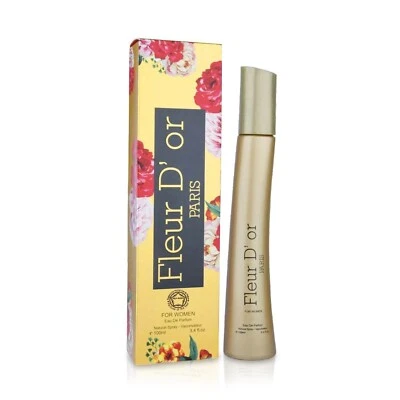 FLOWER Gold D' or Secret Plus 3,4 FL OZ/100ML EAU DE PARFUM SPRAY PERFUME FEMININO - Imagem 1 de 2