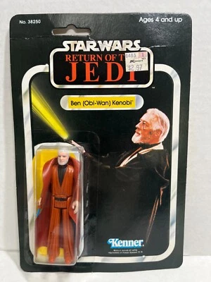 kenner star wars Ben Obi-Wan Kenobi Return of the jedi 65-A Back 1983 SEALED MOC - Image 1 of 4