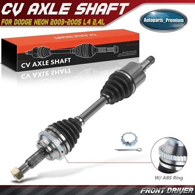 Front Left Driver Side CV Axle Assembly for Dodge Neon SRT-4 2003-2005 L4 2.4L - Image 1 of 4