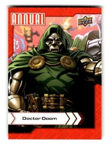 Tarjeta coleccionable anual Marvel 2022-23 #25 Doctor Doom - Imagen 1 de 4