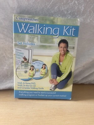 Weight Watchers Walking Kit DVD CD Complete Walking Guide Book - Image 1 of 4