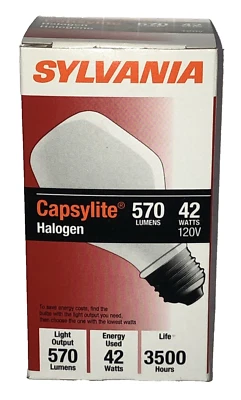 SYLVANIA 42MB/CAP LIGHT BULB  WITH "UPDATED" PACKAGING - 120V - Image 1 of 4