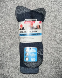 Dickies Stahlkappe Acryl Crew-Socken 2er-Pack 6-12 Schuhgröße - Bild 1 von 2