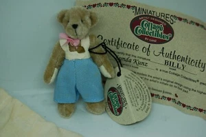 Miniaturas de colección de Franklin Ganz Cottage Bear Billy - Imagen 1 de 4