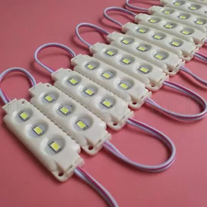 1000pcs Super Bright 12V 5630 LED Module Light Strip 3LEDs 1.5W Frontwindow Sign - Picture 1 of 14