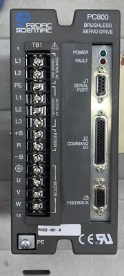 Servo Drive sin escobillas Pacific Scientific - PC833-001-N - USADO Foto 1 de 4