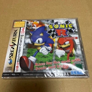 Sega Saturn Software Sonic R Brand New Unused Unopened 1997 Sonic the Hedgehog - Picture 1 of 12