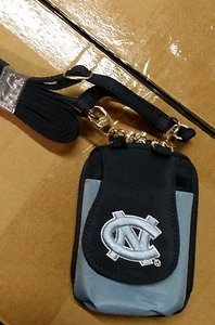 North Carolina Tar Heels Purse Plus Touch Phone ID Wallet Charm 14 Gift Compact - Picture 1 of 1