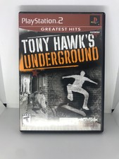 Tony Hawk's Underground (Sony PlayStation 2 PS2) Greatest Hits Comes w/ Case