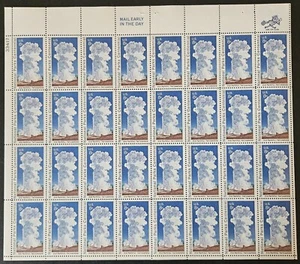 US Scott # 1453 - National Parks Centennial - Sheet of 32 Stamps - MNH - Picture 1 of 1
