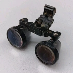 RARE Vintage Orascoptic Telescopes Dental Loupes Magnify Glasses 3D - 2.6 R  - Picture 1 of 6
