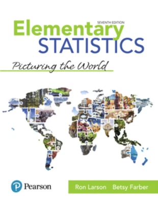 Elementary Statistics: Picturing the World 7e Global Edition - Image 1 of 2