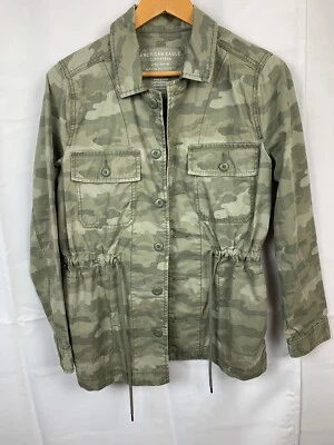 American Eagle Outfitters Camuflaje Mujer Chaqueta Verde Talla S Nuevo Sin Etiquetas  Foto 1 de 4