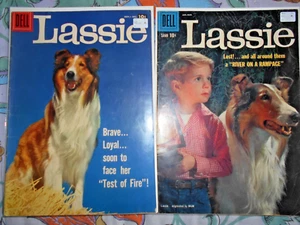 LASSIE LOT(2) 37 44 FN PHOTO COVERS 1957-1959 - Picture 1 of 1