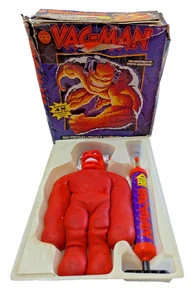 Vintage VAC-MAN Enemy of Stretch Armstrong 15" Action Figure 1994 & Original Box - Picture 1 of 17