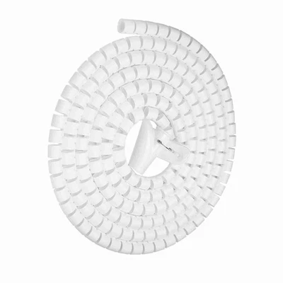 Flexible Spiral Tube Cable Organizer Wire Wrap Cord Protector Wire Storage - Image 1 of 4