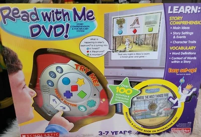 Scholastic Fisher Price Read With Me DVD System. Brand New Old Stock Need Batt - Image 1 of 4
