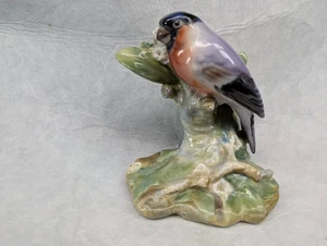 Royal Doulton Bullfinch 4 1/2" Bird Figurine HN 2851 EXC 1940s Rare - Picture 1 of 12