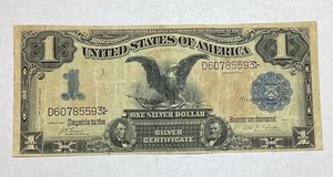 United States Series 1899 One Dollar "Black Eagle" Note (See Photos) - Picture 1 of 8