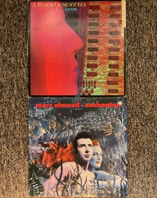 Synth-Pop Lot (2) – Marc Almond / A Flock of Seagulls – Orig. LPs - Image 1 of 4