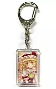 Touhou Project Flandre Scarlet Keychain Acrylic 3.4cm - Picture 1 of 1