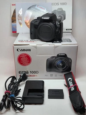 Canon EOS 100D Gehäuse / body  - Spiegelreflexkamera, mit ca. 4739 Auslösungen - Bild 1 von 4