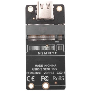 M.2 auf Typ-C SSD-GehäUseadapter M2 NVME HDD-GehäUse-Zwischenplatine JMS5831501 - Photo 1/6