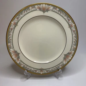 Vintage Noritake Barrymore 8” Desert/Salad Plate Blue/Pink Floral Gold Trim - Picture 1 of 5