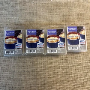 4x Better Homes & Gardens BANANA BREAD BUDDING cera confezione da 2,5 once - Foto 1 di 4
