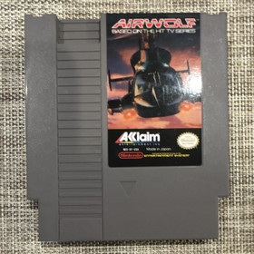 Cartuccia gioco Acclaim Airwolf (NES) NTSC-U/C con manuale