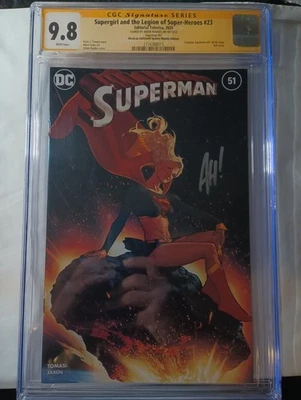 **Signed** CGC 9.8 SS SUPERGIRL AND THE LEGION OF SUPER-HEROES #23 - Image 1 of 4