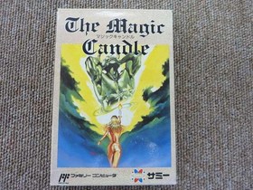 Famicom Software Model Magic Candle (With Box And Manual) Sammy FM384