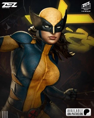 X-23  Marvel 3D Printed Figure. Unpainted X-Men Wolverine Clone Model Kit - Image 1 of 4